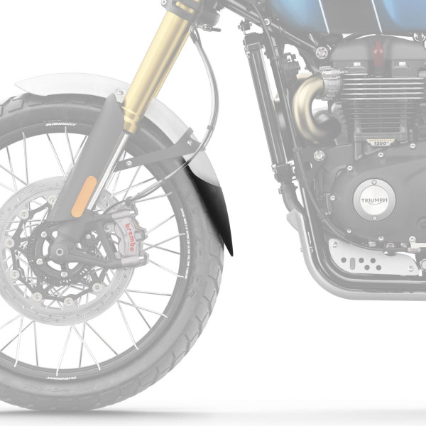 Pyramid Plastics Pyramid extenda fenda | matte black | triumph scrambler 1200 xc 2019>2023